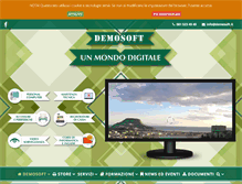 Tablet Screenshot of demosoft.it